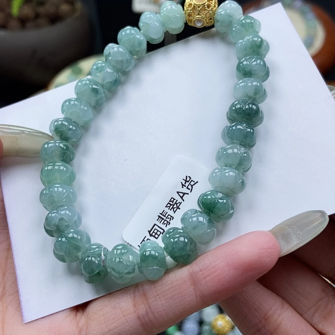 未镶嵌挂件翡翠珠链