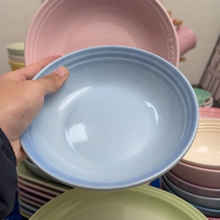 福利微瑕2个7英寸燕麦盘