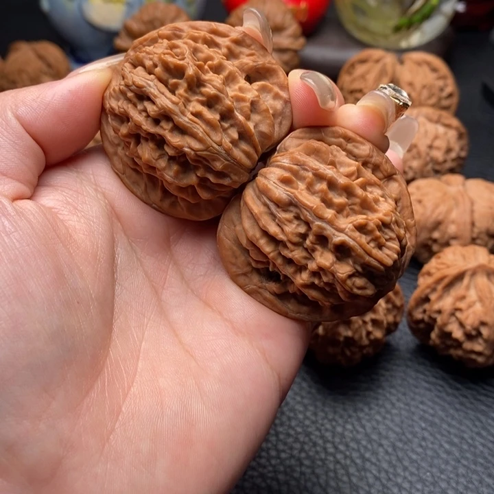 文玩核桃把件四座楼44