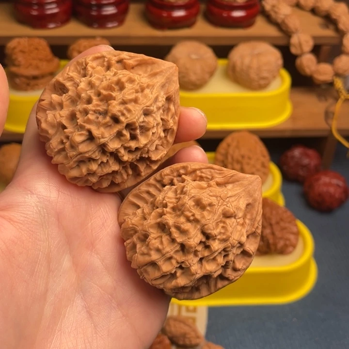 文玩核桃把件官帽45