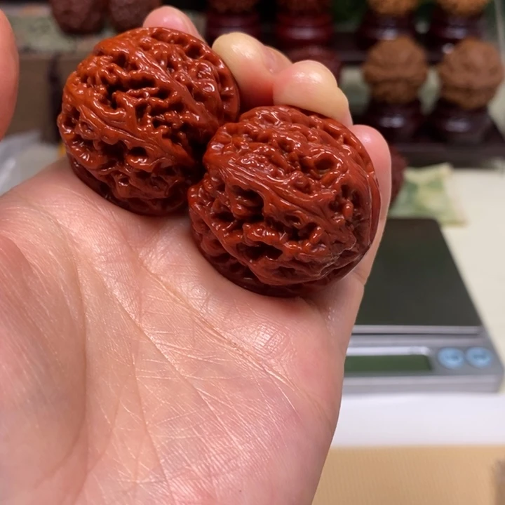 木***尧吊坠文玩核桃粗筋