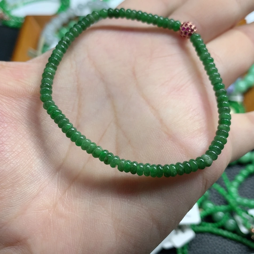 未镶嵌手链翡翠翡翠