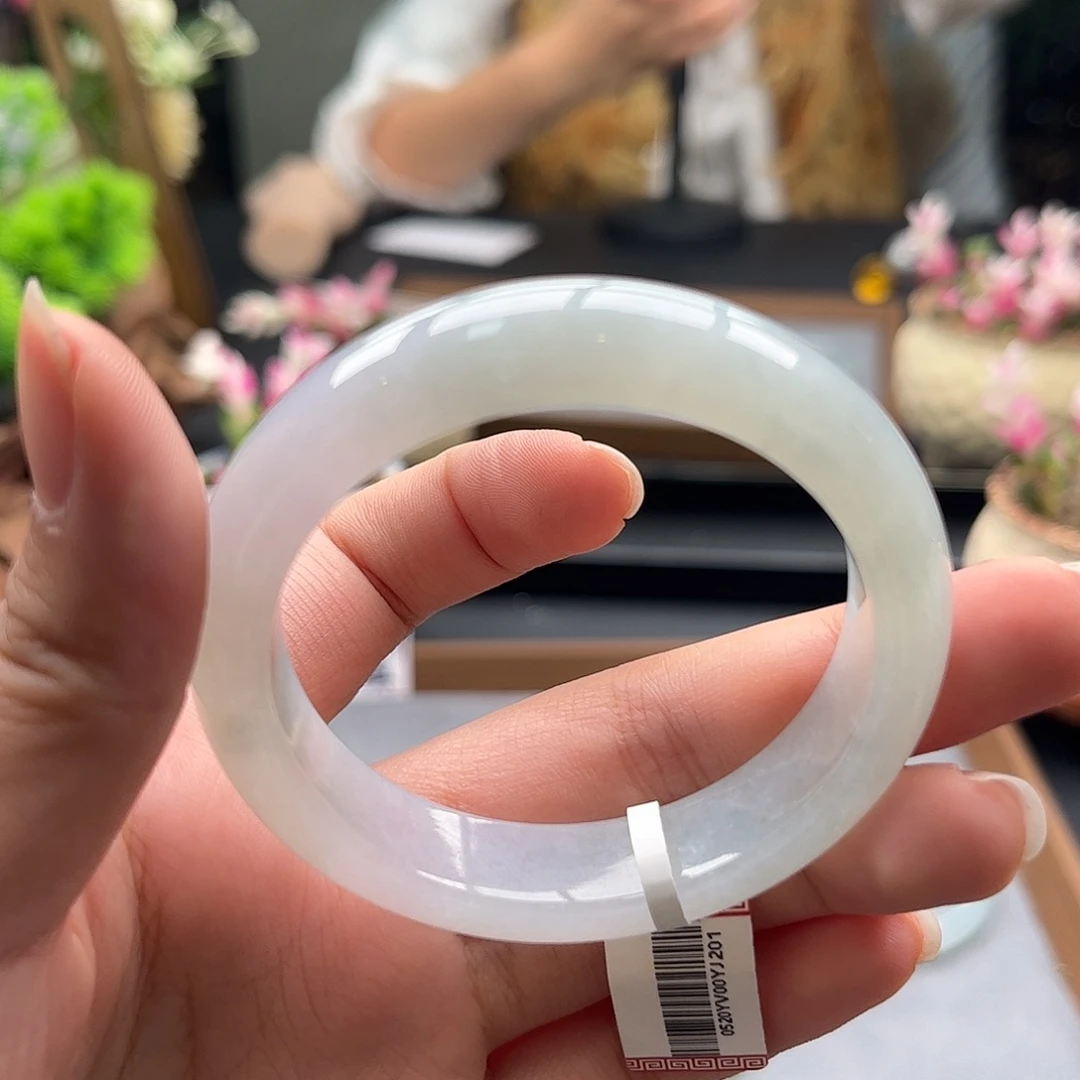 翡翠未镶嵌手镯51-52号63