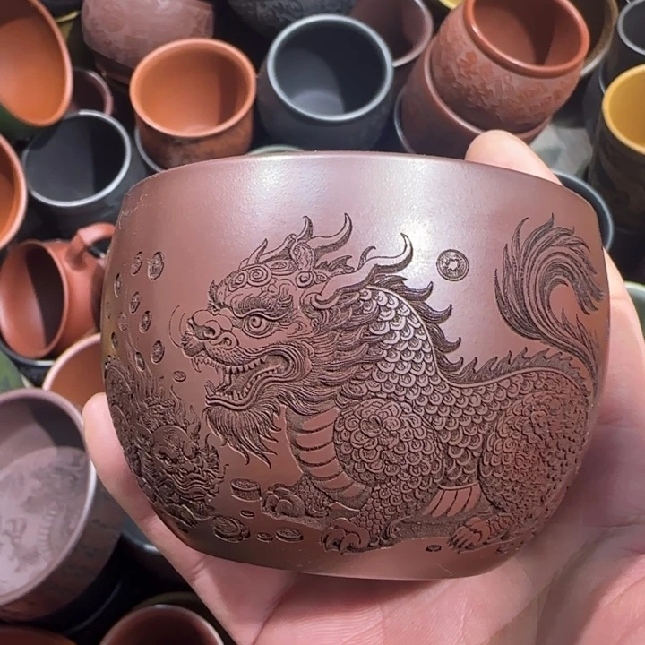 茶杯紫砂全手工制作工艺