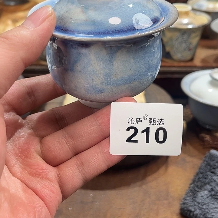 沁庐柴窑古法柴烧全手工茶具