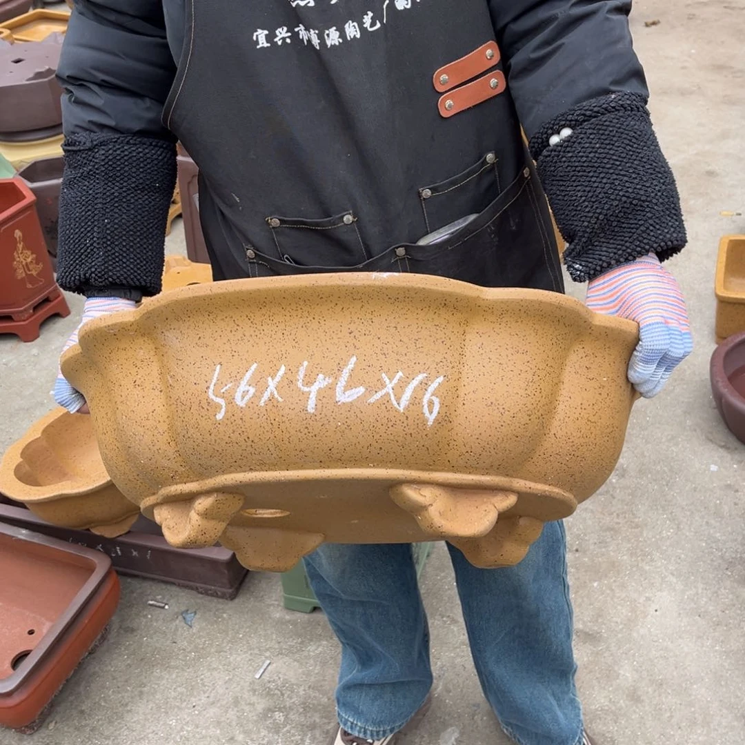 紫砂花盆盆景艺术