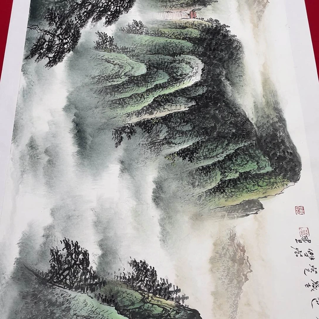 国画莫双发老师作品欣赏