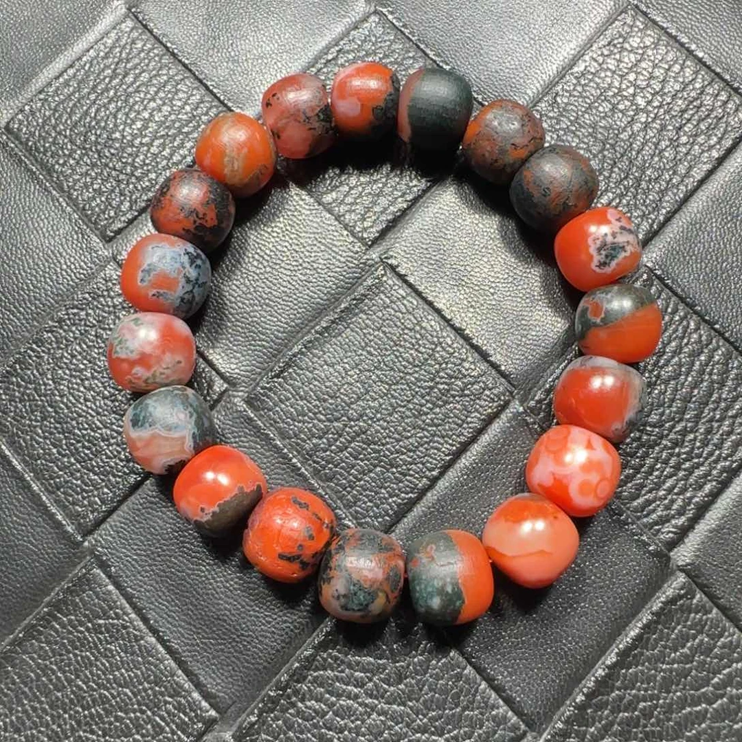 南红玛瑙未镶嵌手串11.5mm➕