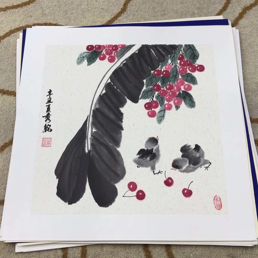 国画国画老师作品刘
