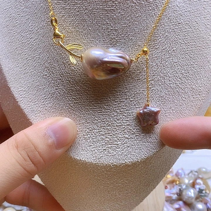 淡水珍珠未镶嵌颈饰64