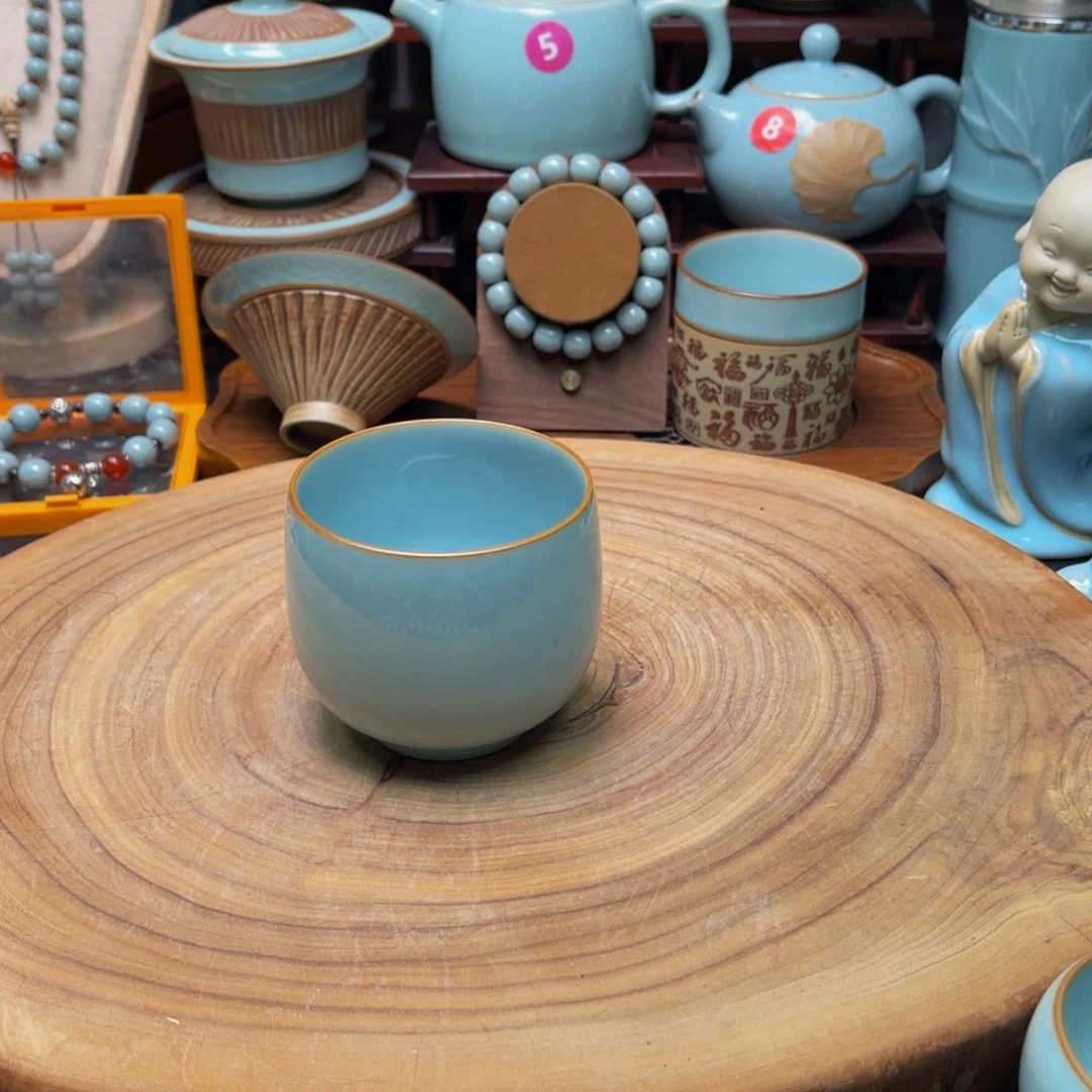 【闪购商品】摆件瓷河南御盏窑，窑口展厅直播，好品窑口价