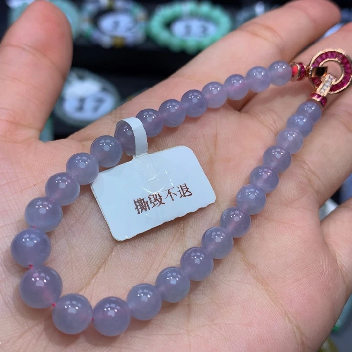 翡翠手链未镶嵌翡翠