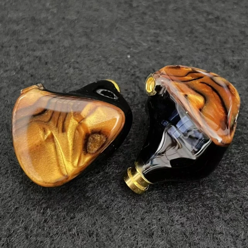 YS10圈铁树脂有线耳机HIFI高保真解析发烧一圈四铁10单元人声监听