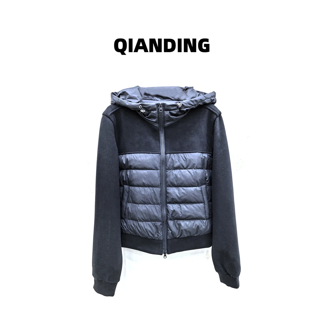 【QIANDING】【羽绒服套装】保暖时尚百搭羽绒服套装F447