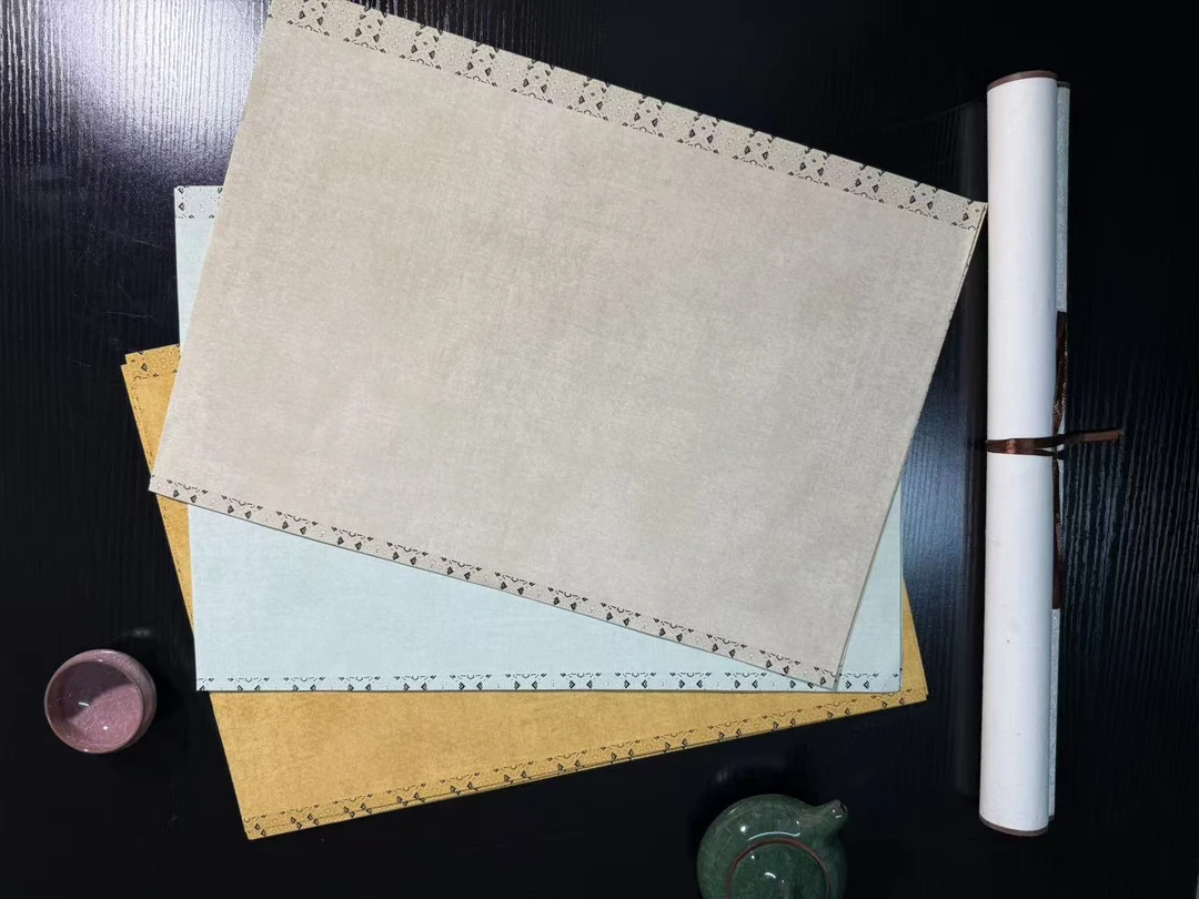 【星悦阁】 到手三包蜡染复古作品纸半生熟纸字绘画作品专用宣纸