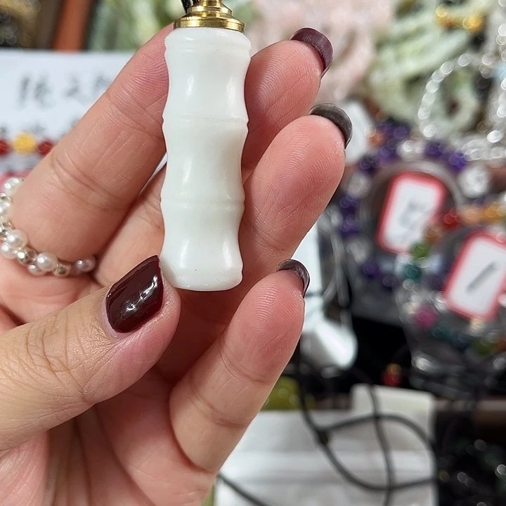 合金水晶手链白玉葫芦