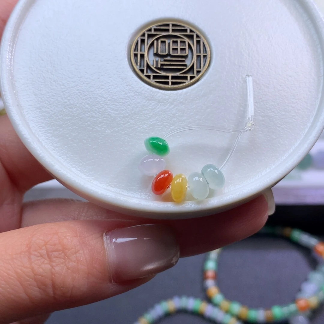 散珠翡翠天然翡翠3241