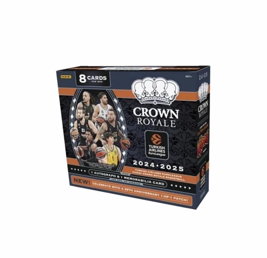 24-25 帕尼尼 皇冠 欧洲联赛 篮球 球星卡 PANINI （默认待拆）盲盒