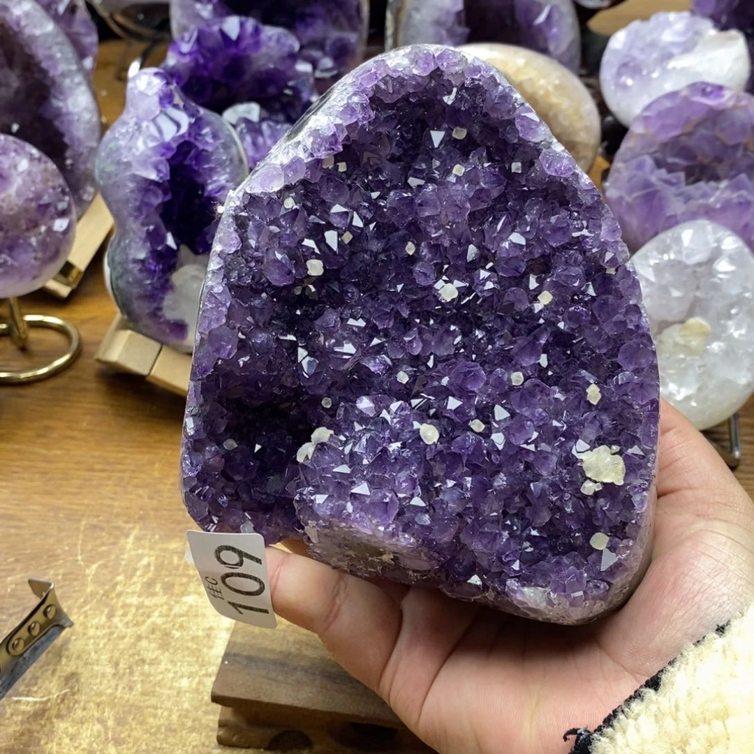 未镶嵌大型摆件（非配饰）紫晶