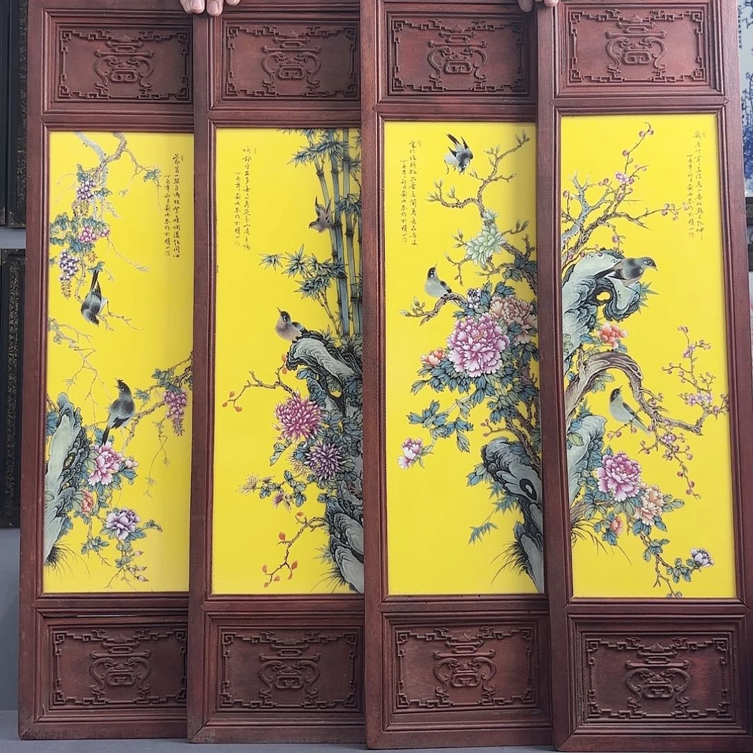 摆件景德镇陶瓷瓷板画