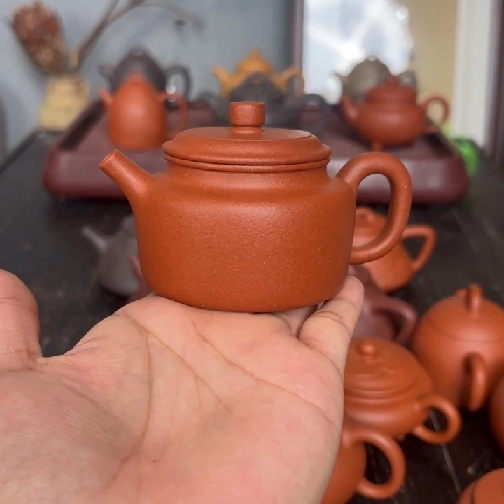 湖***湖茶壶紫砂德钟130毫升