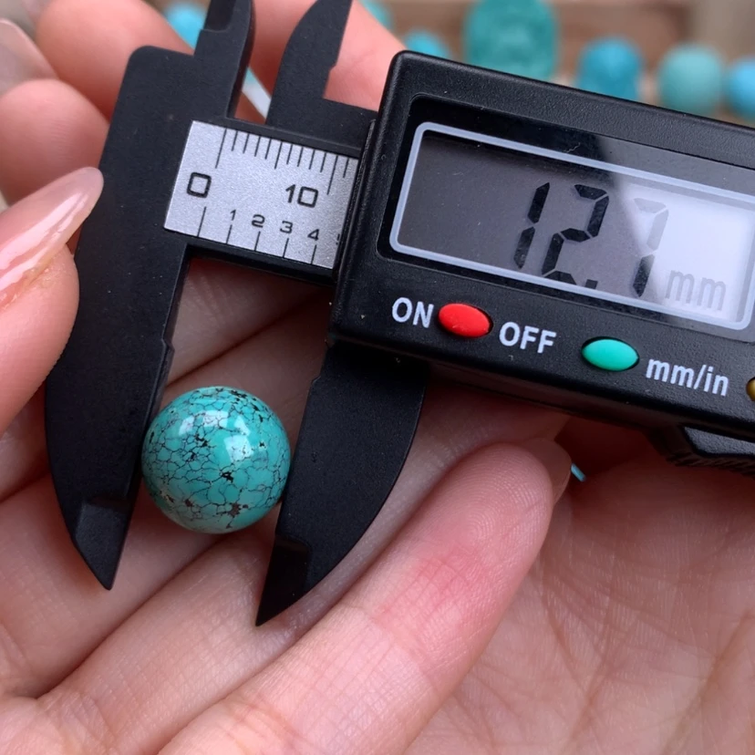 【闪购商品】绿松石圆珠未镶嵌