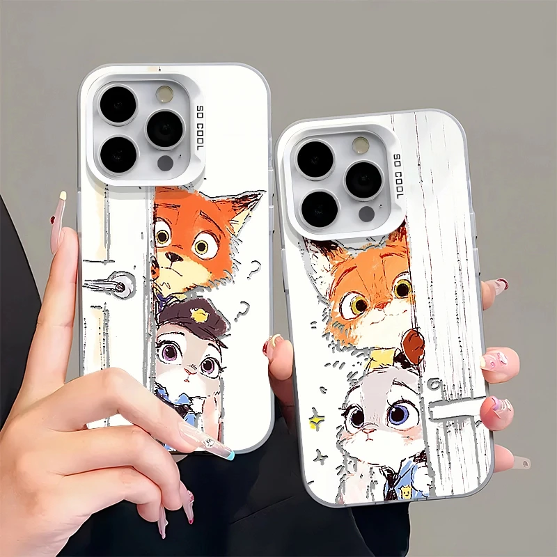 朱迪尼克彩银适用苹果15/16手机壳vivo华为p70oppo小米14套全包款