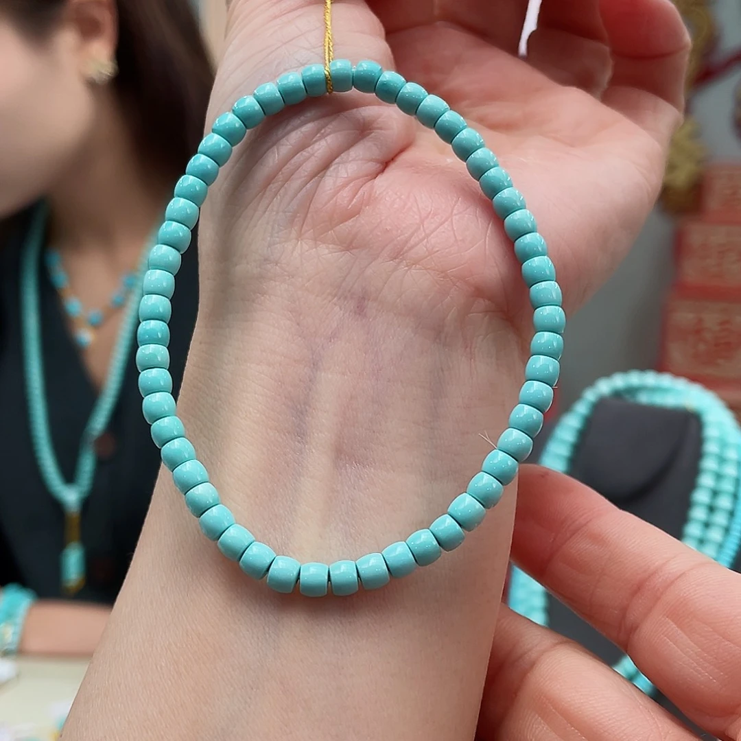 绿松石手串未镶嵌