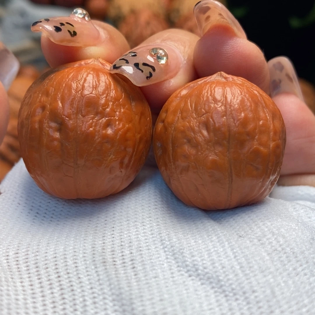 文玩核桃把件小铁锤