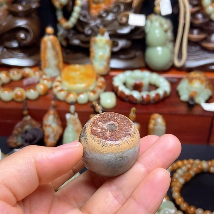 岫岩河磨玉（透闪石质玉）未镶嵌挂件