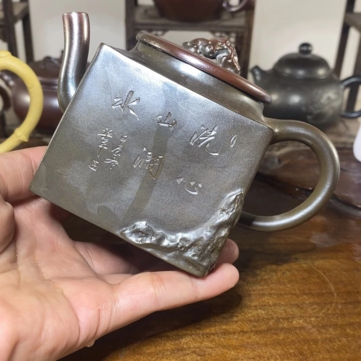 坭兴陶真柴烧顺丰包邮260cc  8