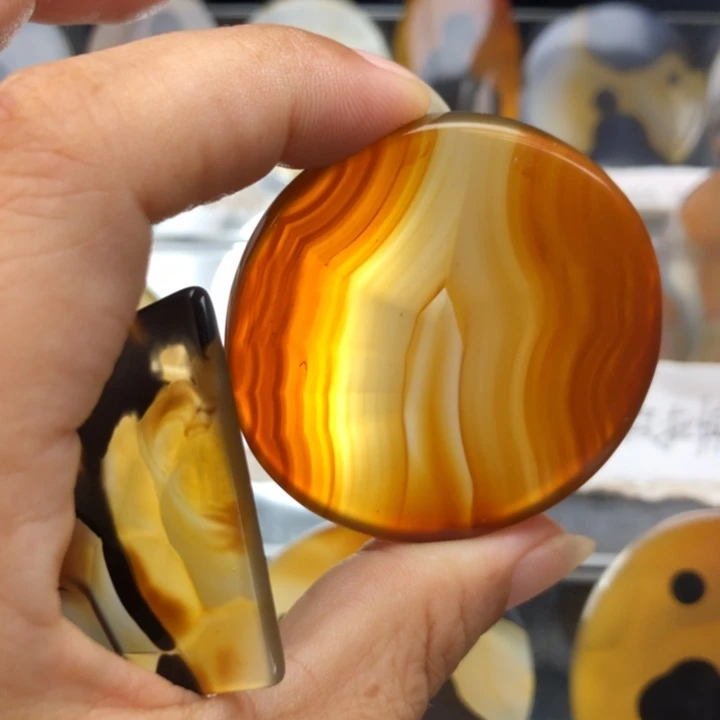 合金玛瑙/玉髓珠宝奇石062