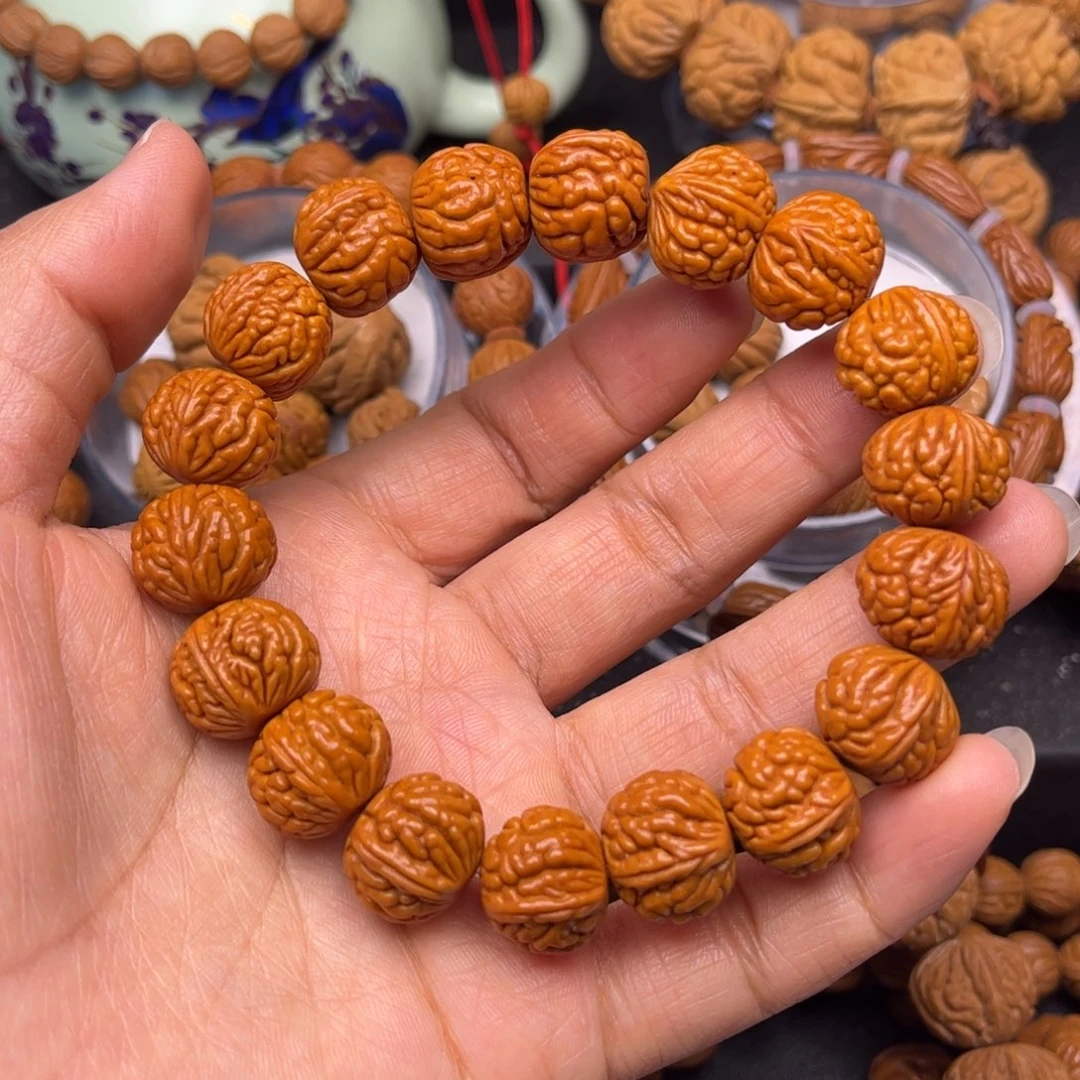 桃核吊坠龙纹桃核