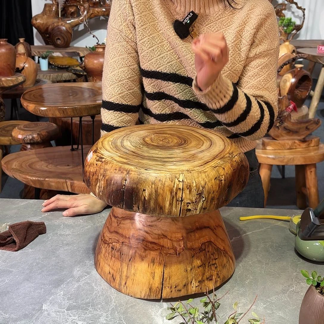 香樟木干泡 茶台摆件