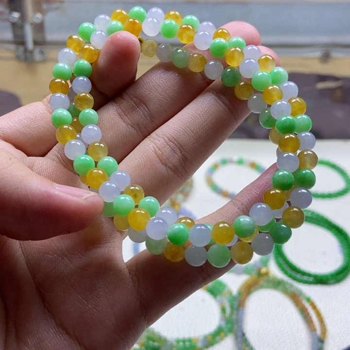 定制翡翠未镶嵌缅甸翡翠A货卡6