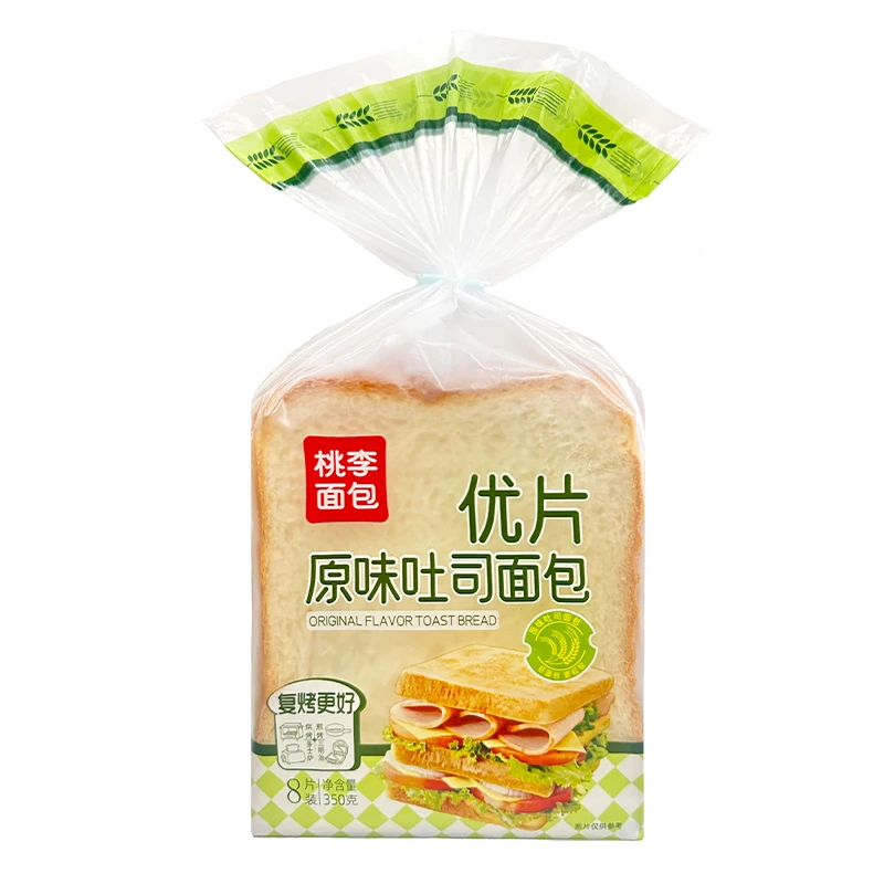 【经典原味配方】桃李优片原味吐司面包 350克/袋
