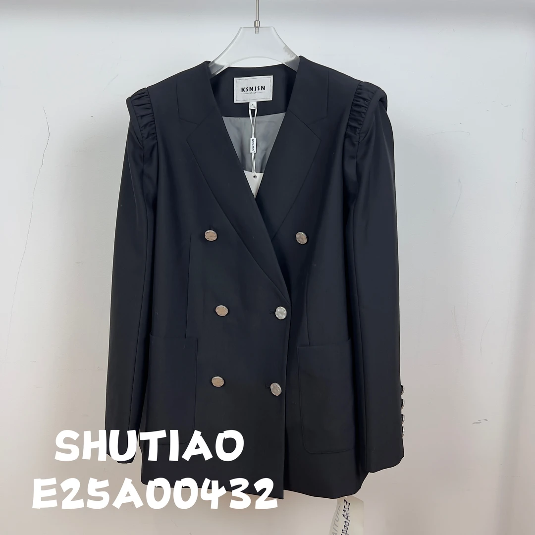 【SHUTIAO】2024秋冬：新款小众设计款外套E25A00432
