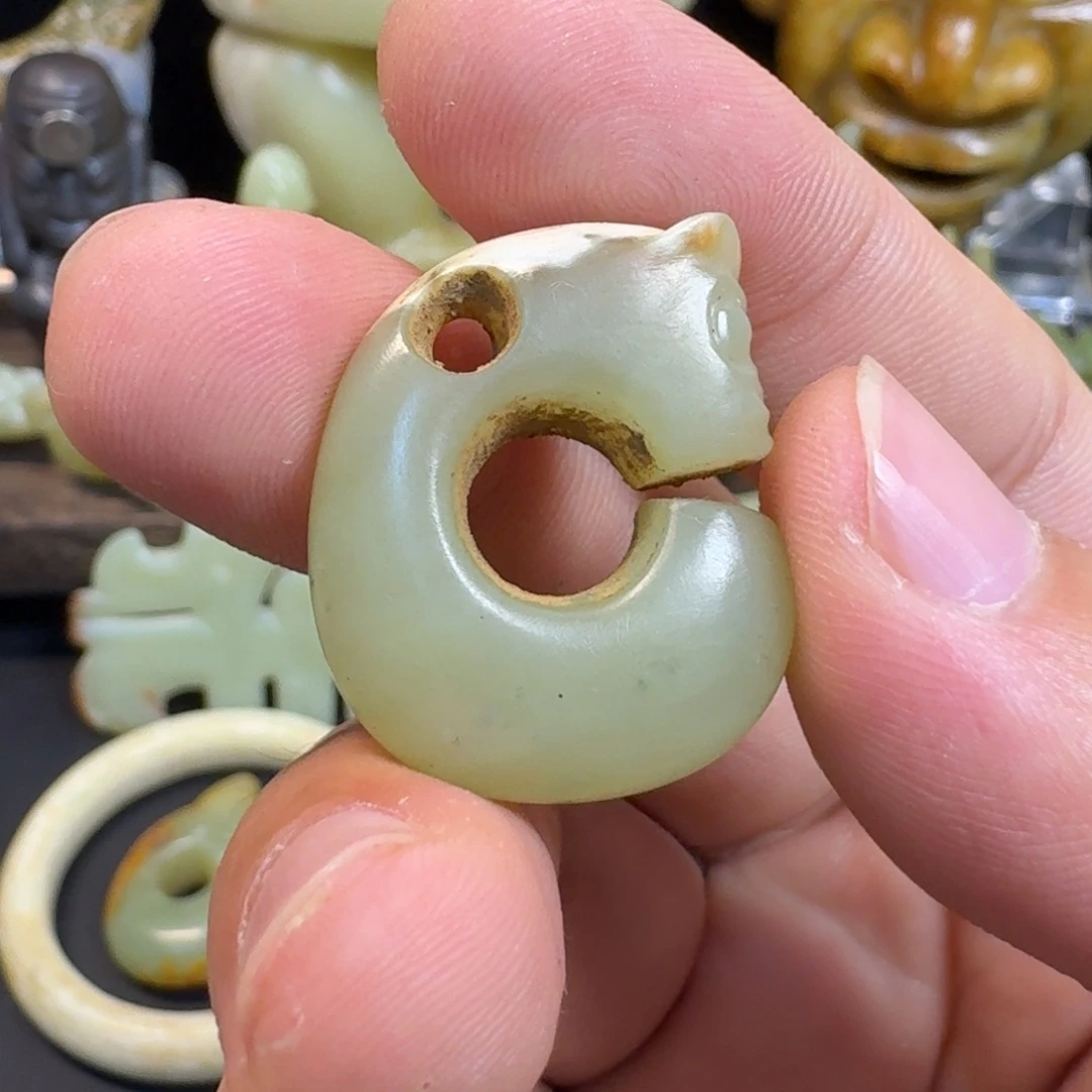 翰***号玉玉摆件猪笼猪笼型件