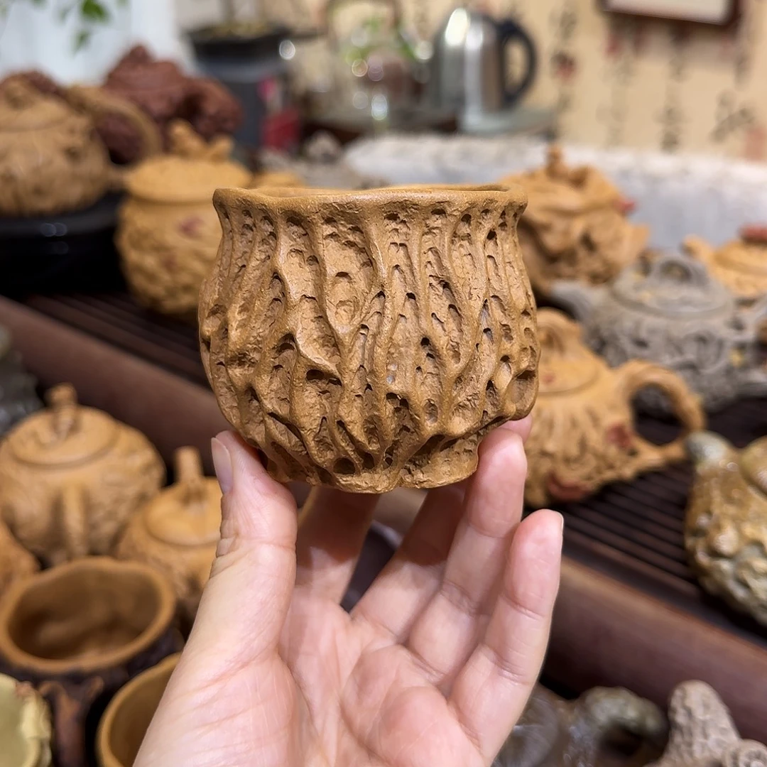 紫砂茶壶老段供春杯