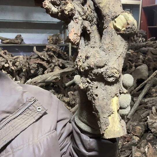 香榧木红*火琉璃的故事毛料吧，料