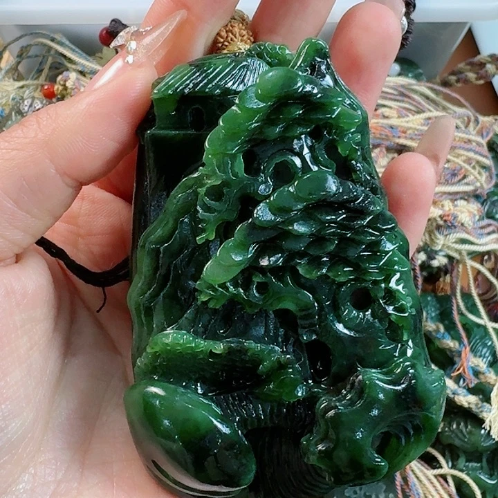 和田玉把件未镶嵌