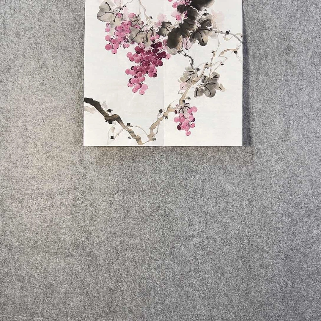 国画211 牡丹之花之叶的颜色与叶