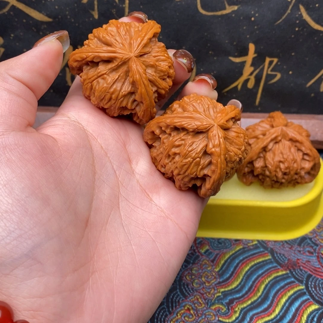 吊坠文玩核桃Y*白狮子