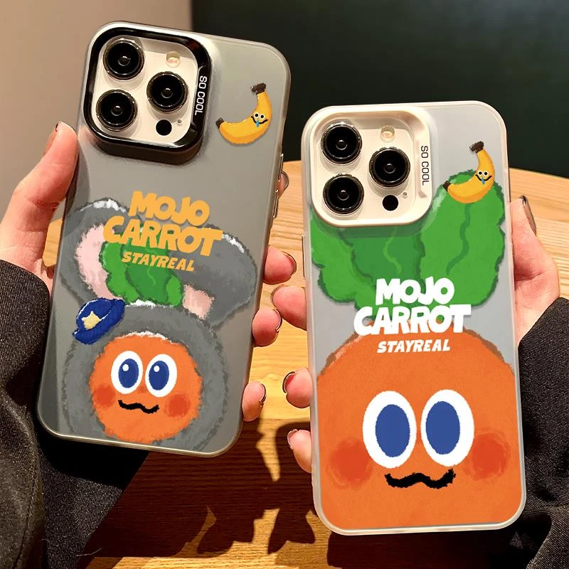 五月天胡萝卜兔子适用于苹果16手机壳iPhone15promax镭射14plus磨