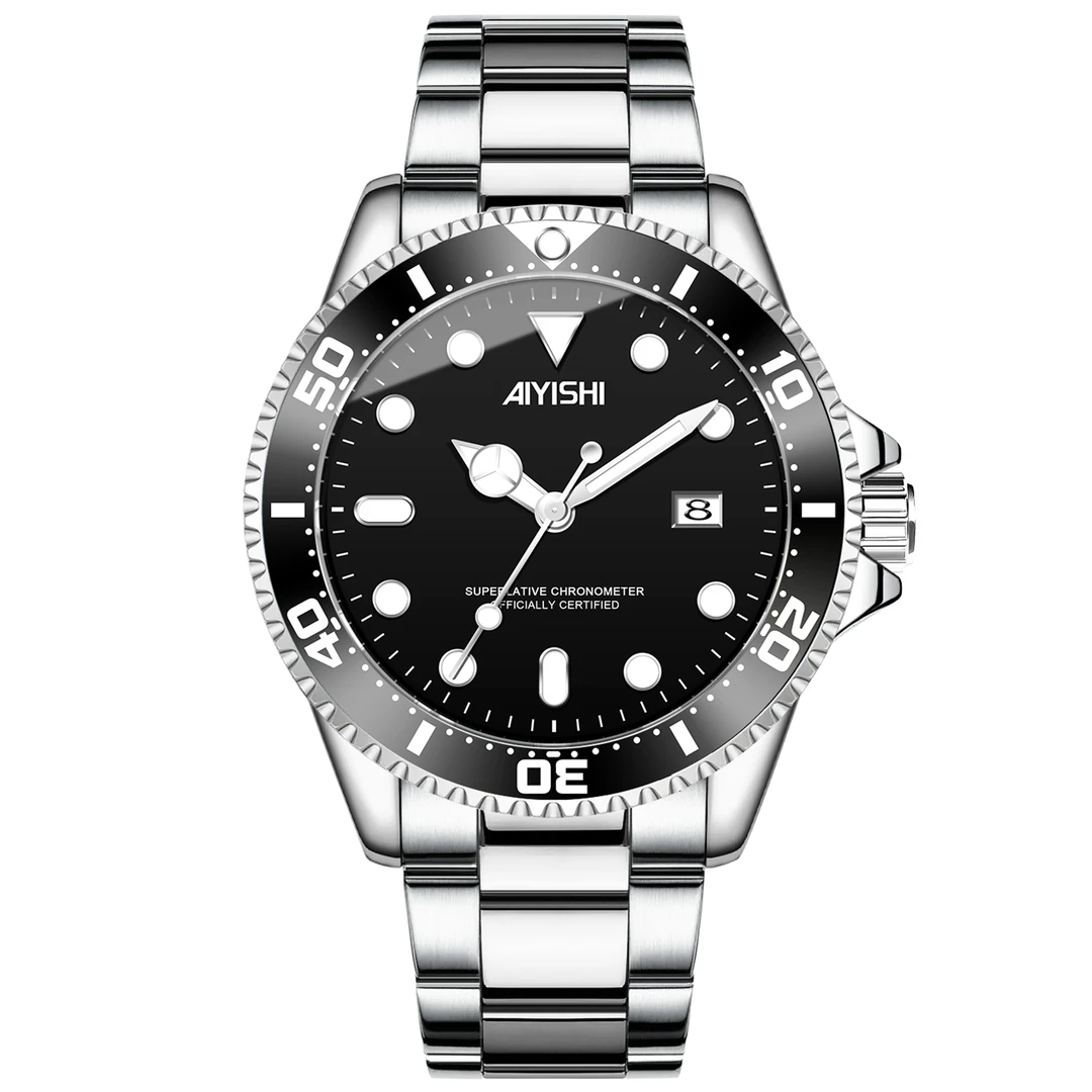 瑞士注册品牌AIYISHI爱依士全新未使用气质男士腕表-2089-ZYQA