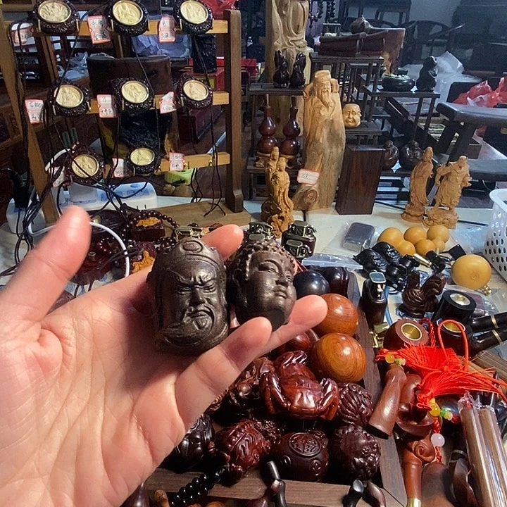 木质类黑檀吊坠福利品