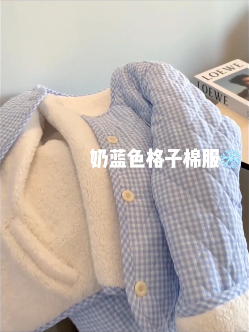 两面穿棉服外套女2025冬季新款设计感保暖短款棉衣