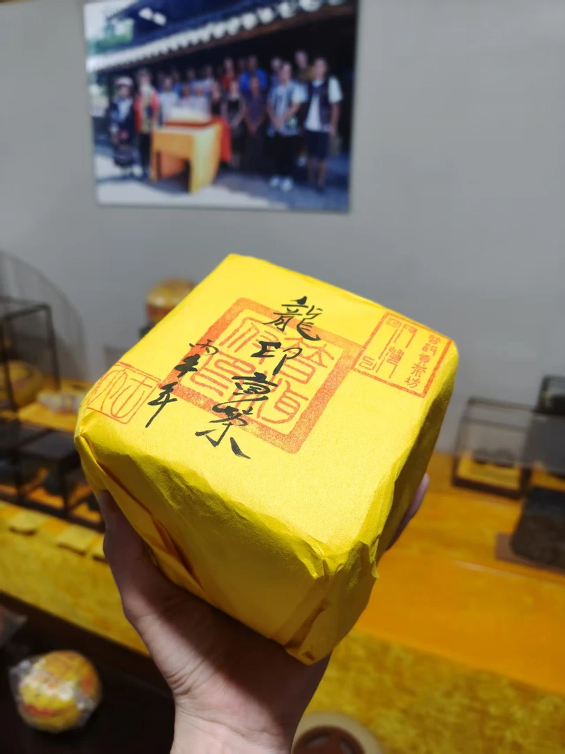 2024 困路山大平掌 古树 龙印贡茶 普洱茶 生茶 紧压茶 1kg