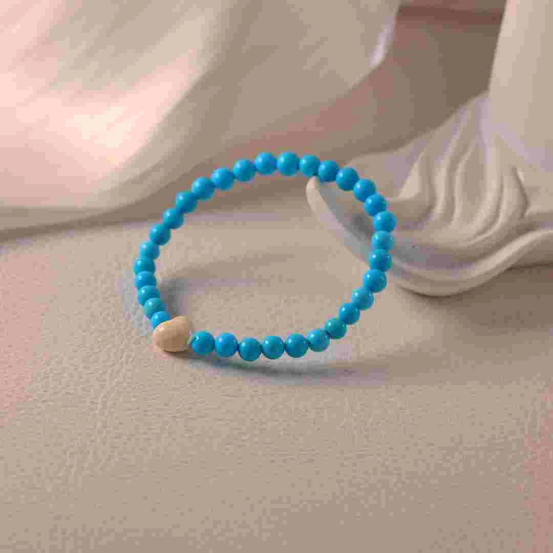 绿松石圆珠手串 多样性发货一件