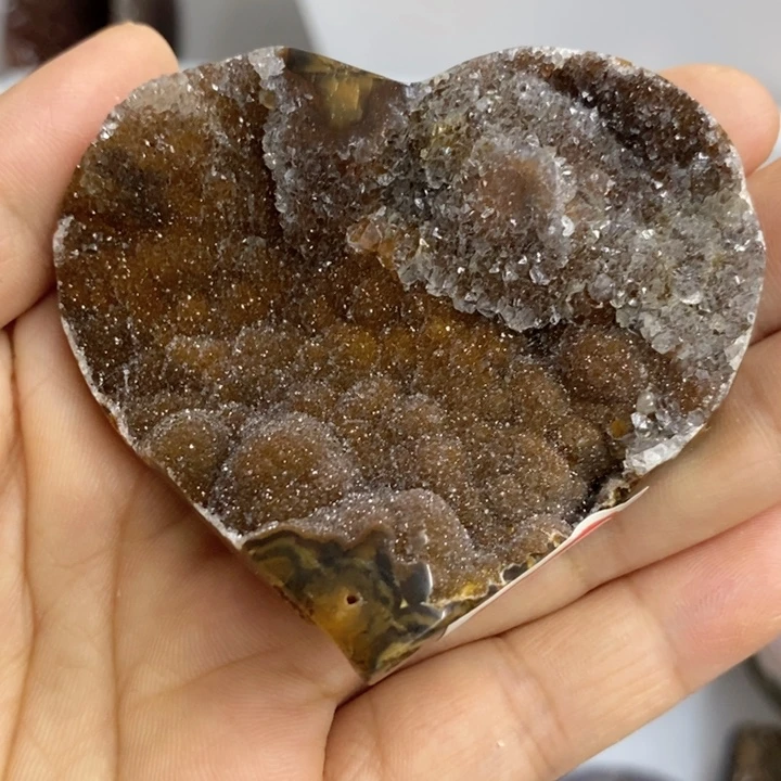 未镶嵌紫晶珠宝半成品